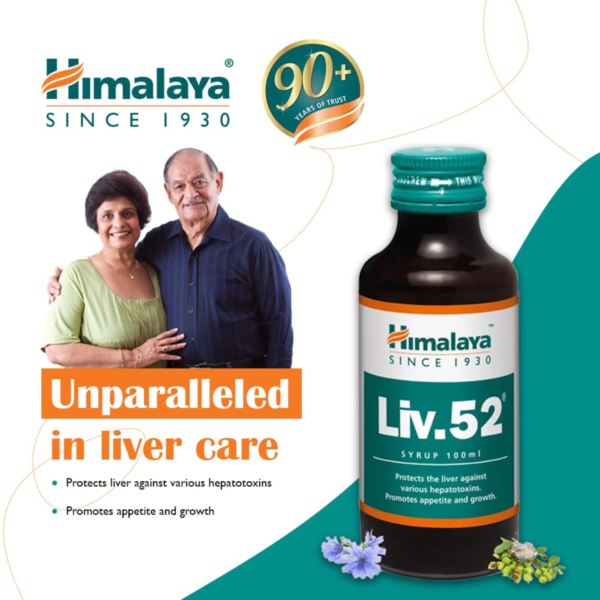 Himalaya Liv.52 Syrup | For Liver Protection, Appetite & Liver Care